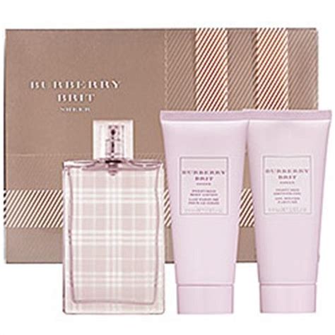 burberry brit sheer gift set review